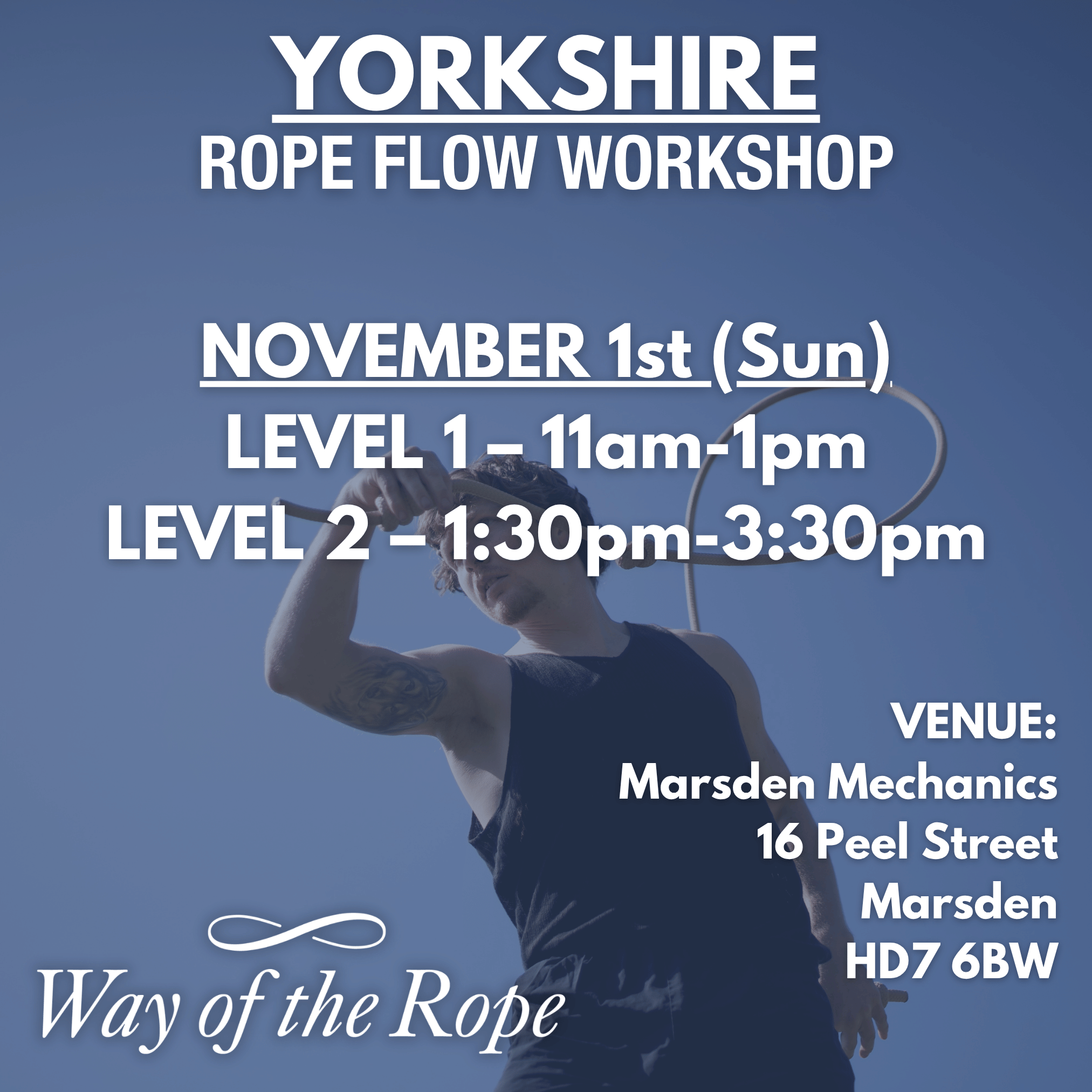 ROPE FLOW WORKSHOP || Yorkshire – Nov 1st 2026
